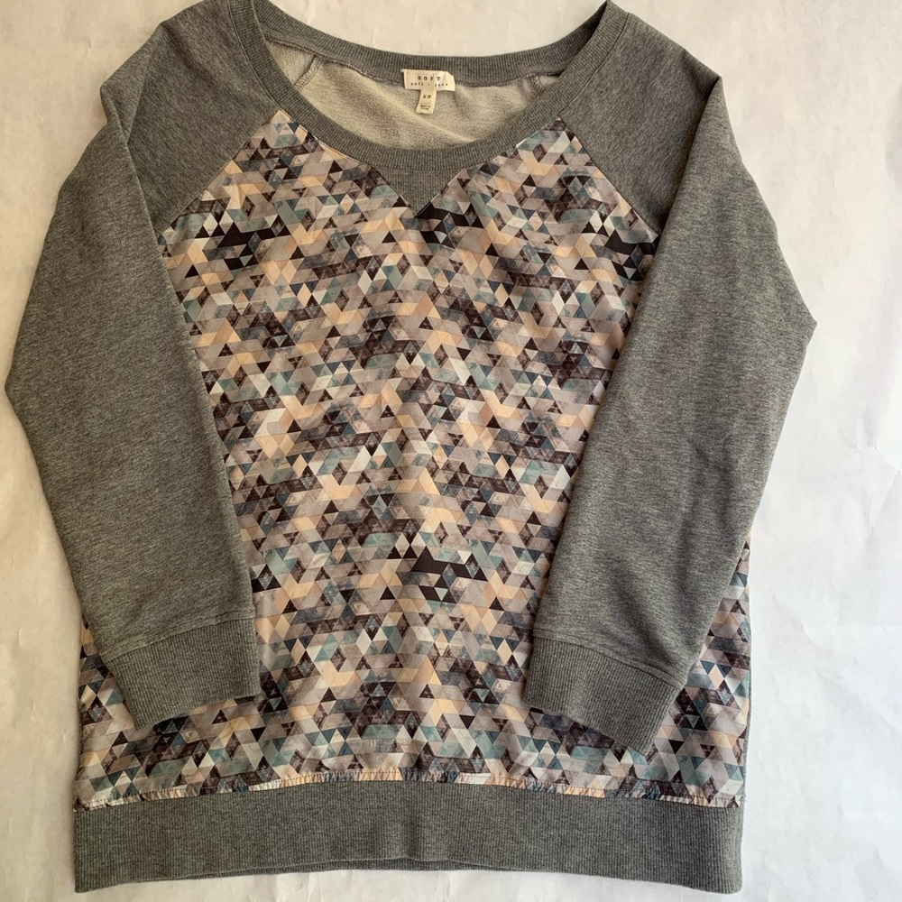 Soft by Joie sweatshirt with geometric design XS